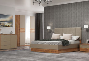 Кровать АСМ-Модуль Кровать Рамона с подъемным механизмом 